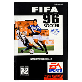 FIFA Soccer 96 [Manual] (Super Nintendo / SNES)