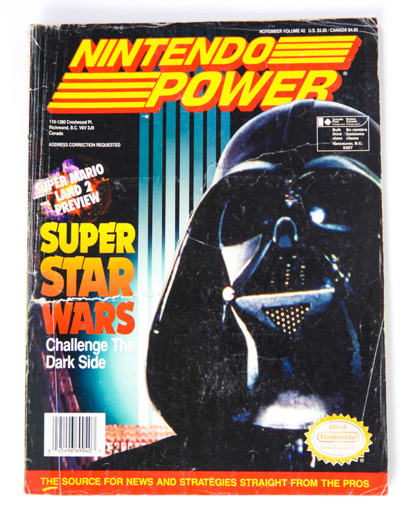 Super Star Wars [Volume 42] [Nintendo Power] (Magazines)