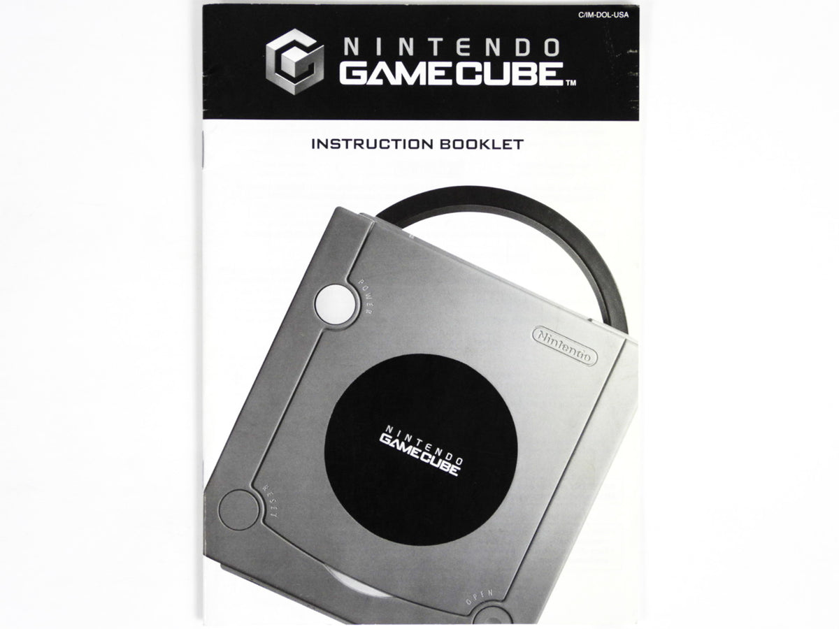 Nintendo Gamecube Instruction Booklet [Manual] (Nintendo Gamecube