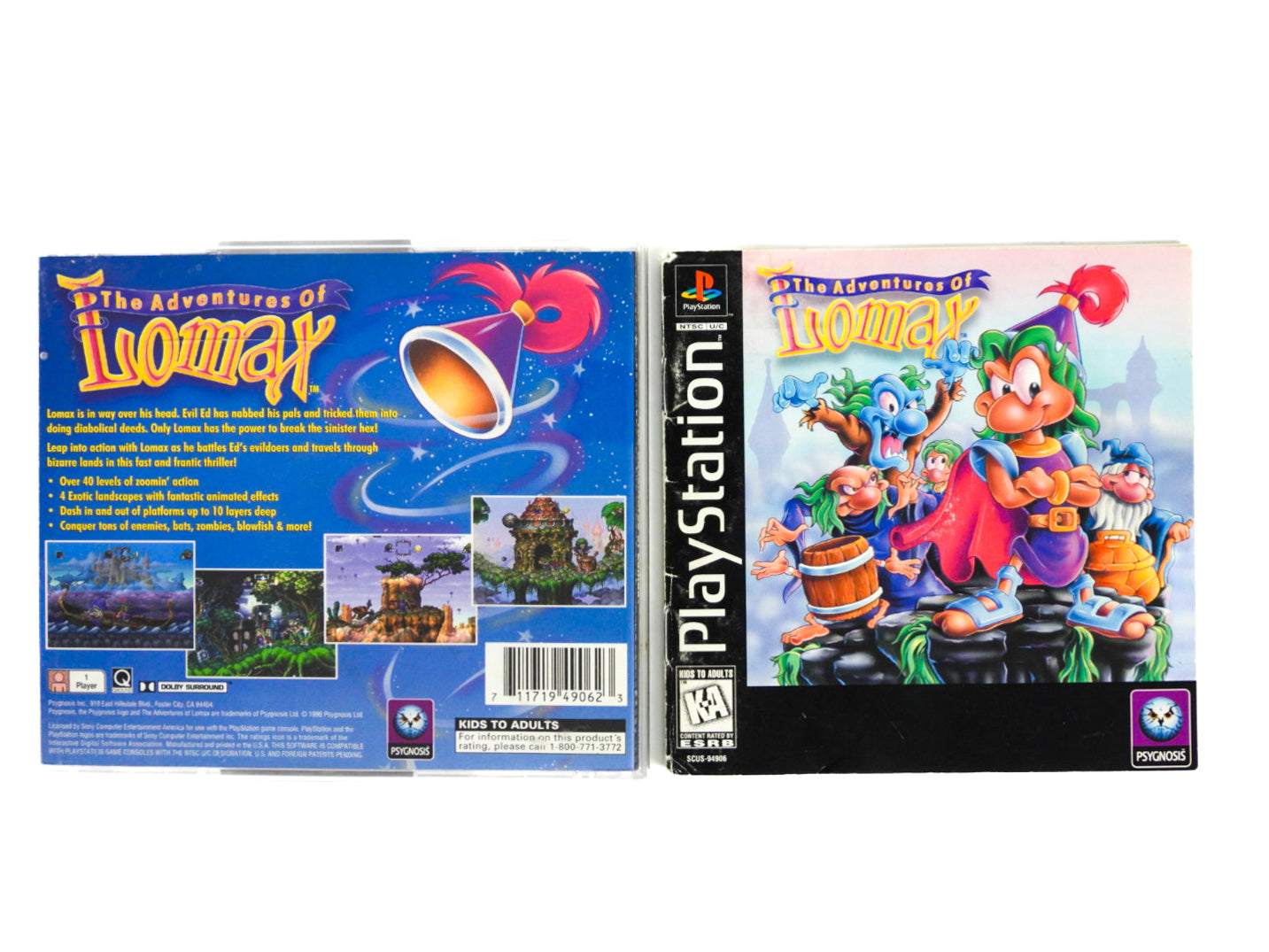 Adventures of Lomax (PlayStation / PS1) – Retro MTL