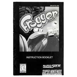 Frogger [Manual] (Super Nintendo / SNES)