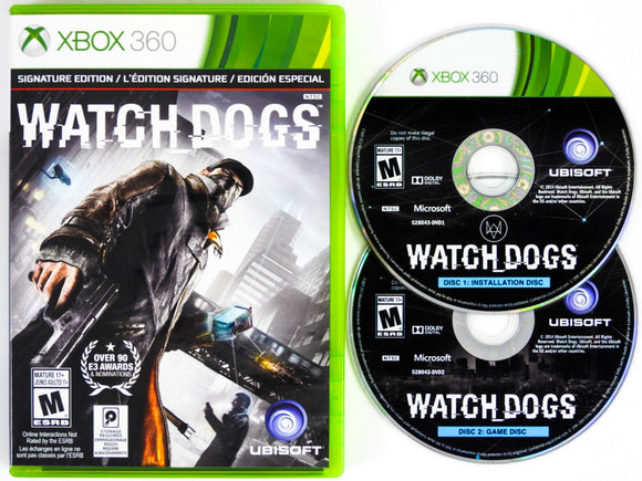 Watch Dogs [Signature Edition] (Xbox 360)