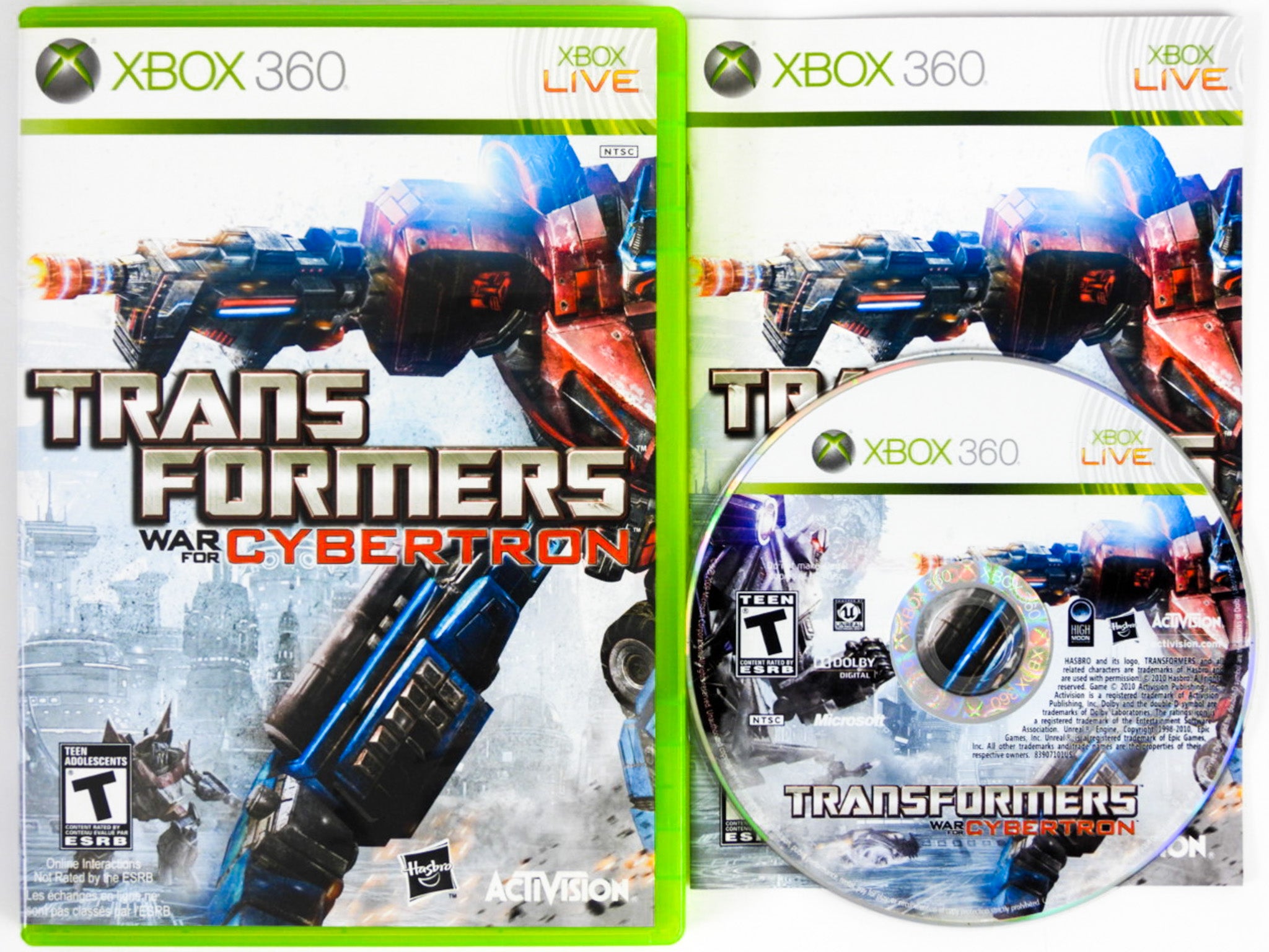 Transformers: War For Cybertron (Xbox 360) – RetroMTL