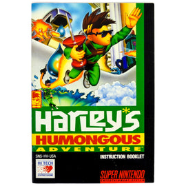 Harley's Humongous Adventure [Manual] (Super Nintendo / SNES)