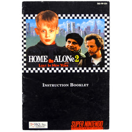 Home Alone 2: Lost In New York [Manual] (Super Nintendo / SNES)