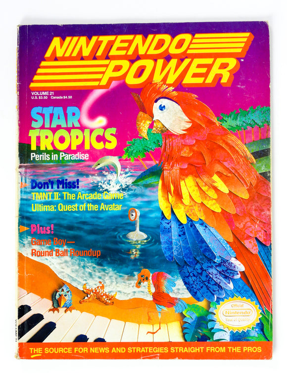 Star Tropics [Volume 21] [Nintendo Power] (Magazines)