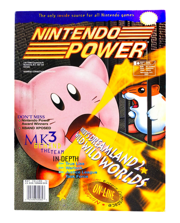 Kirby's Dreamland 2 [Volume 72] [Nintendo Power] (Magazines)