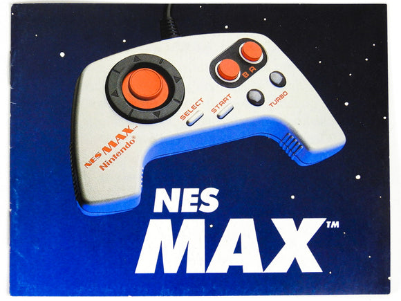 NES Max Controller Instruction Manual [Manual] (Nintendo / NES)