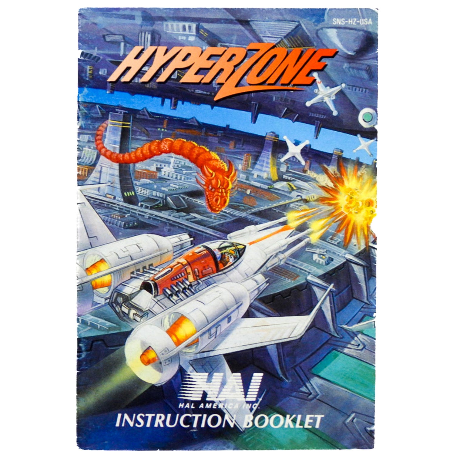 Hyperzone [Manual] (Super Nintendo / SNES) – Retro MTL