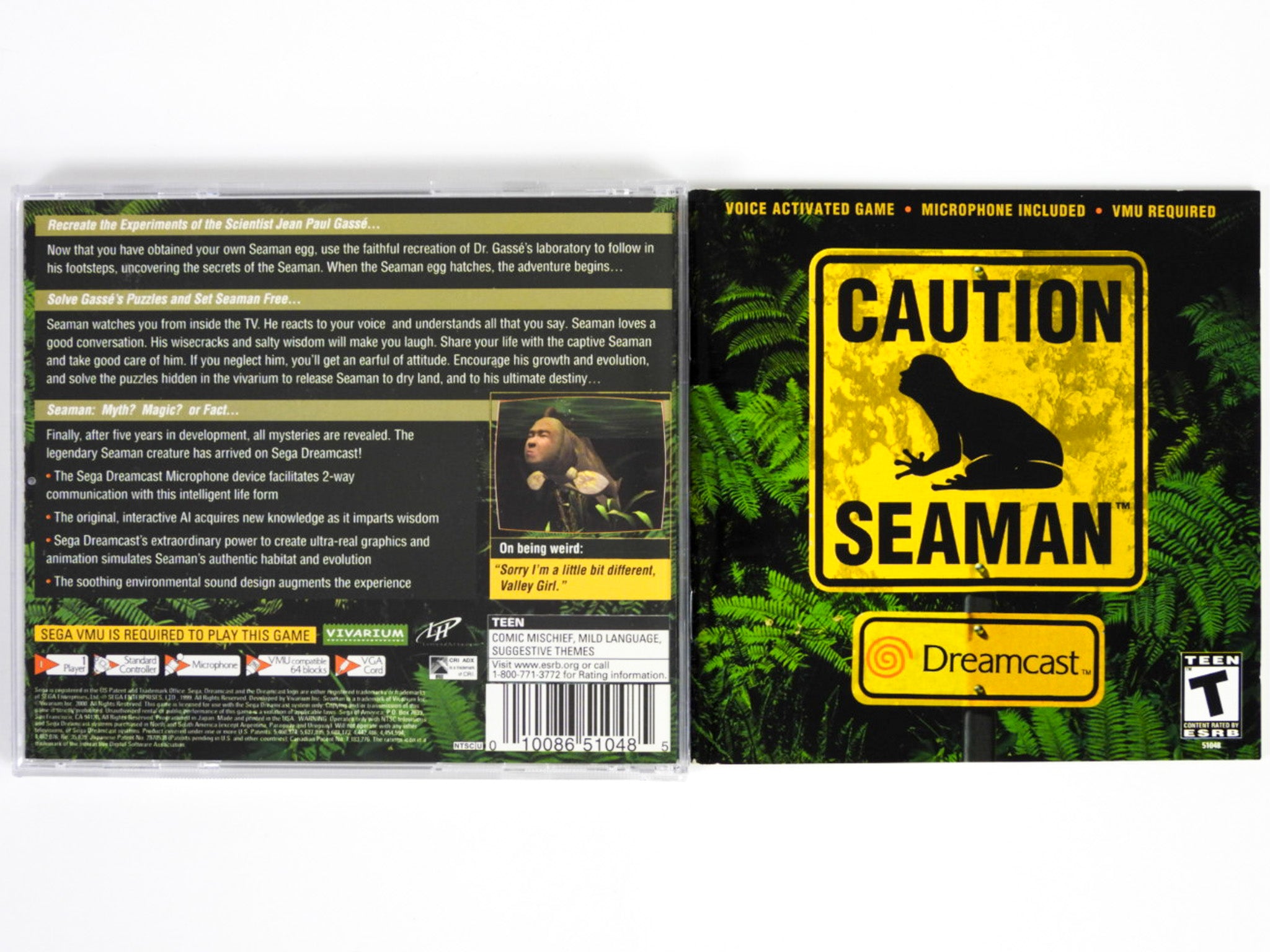 Seaman Mic cheapest Bundle for Sega Dreamcast