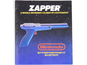 Nintendo NES Gray Zapper Light Gun [Manual] (Nintendo / NES)