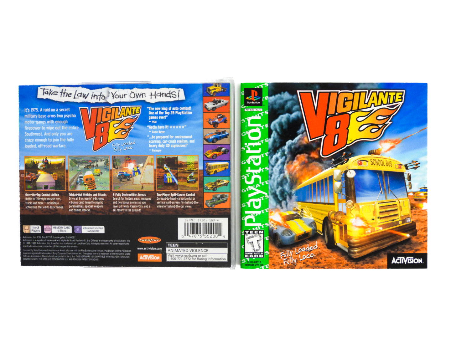 Vigilante 8 [Greatest Hits] (PlayStation / PS1) – Retro MTL