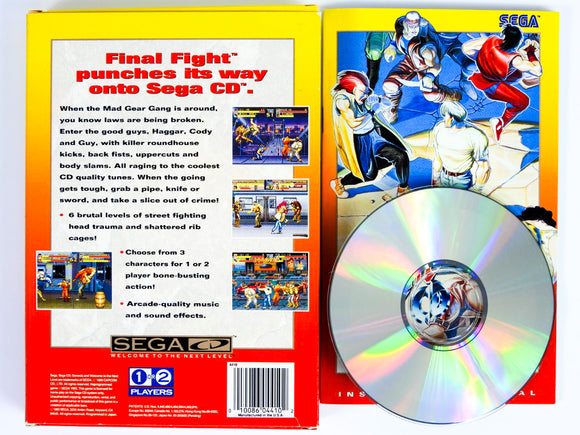 Final Fight CD [Cardboard Box] (Sega CD)