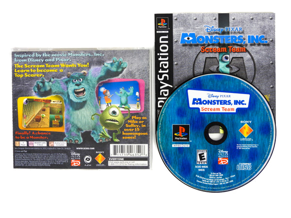 Monsters Inc (PlayStation / PS1) – Retro MTL