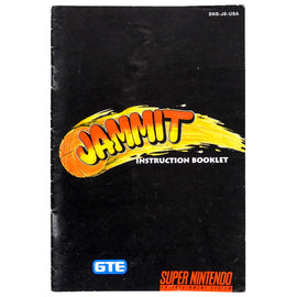 Jammit [Manual] (Super Nintendo / SNES)