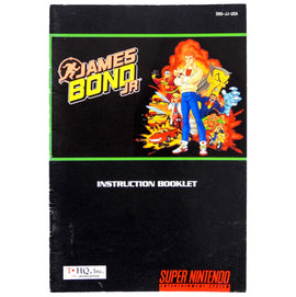 James Bond Jr. [Manual] (Super Nintendo / SNES)
