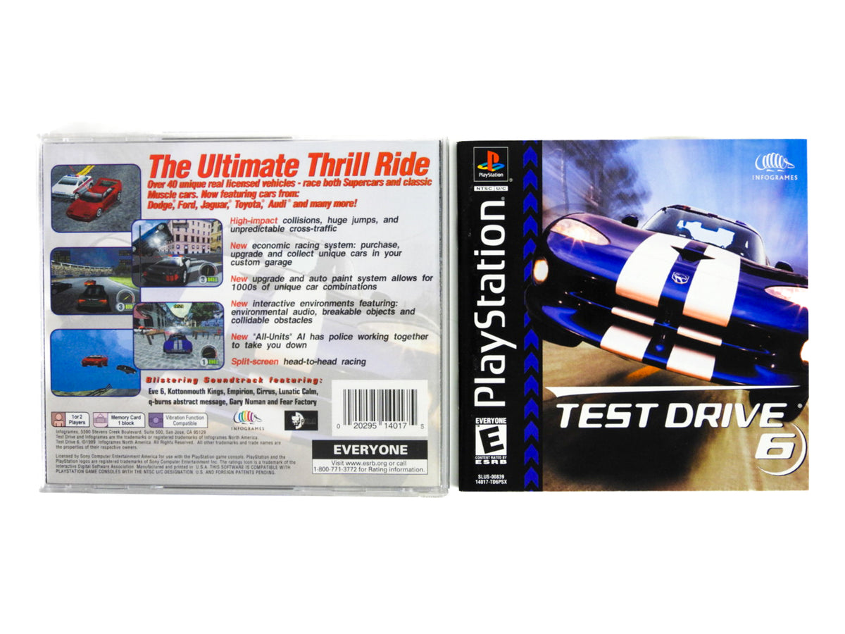 Test Drive 6 Test Drive 6 (PlayStation / PS1) – Retro MTL
