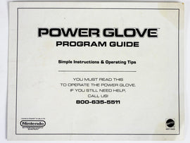 Nintendo NES Power Glove Program Guide [Manual] (Nintendo / NES)