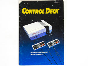 NES Control Deck Instruction Manual [French Version] [Manual] (Nintendo / NES)