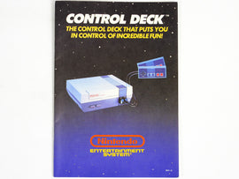 Nintendo NES Control Deck Incredible Fun Booklet [Manual] (Nintendo / NES)