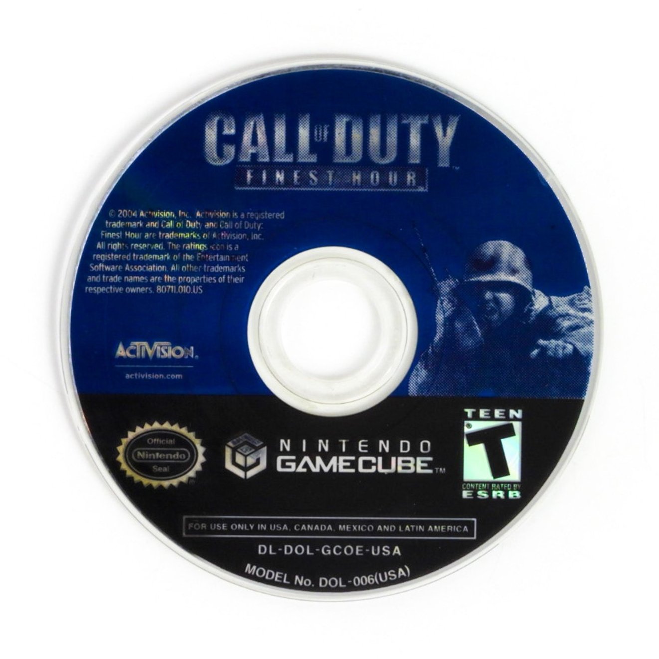 Call Of Duty Finest Hour (Nintendo GameCube) – Retro MTL