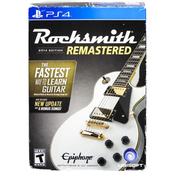 Rocksmith 2014 Edition [Remastered] (Playstation 4 / PS4)