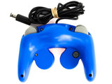 Red & Blue Wired GameCube Controller [Old Skool] (Nintendo Wii / Gamecube)