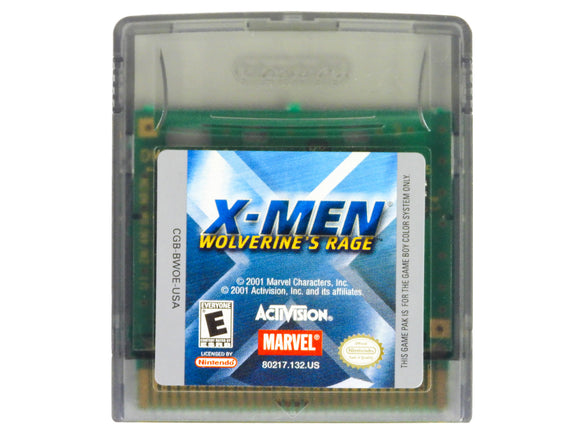 X-Men Wolverines Rage (Game Boy Color)