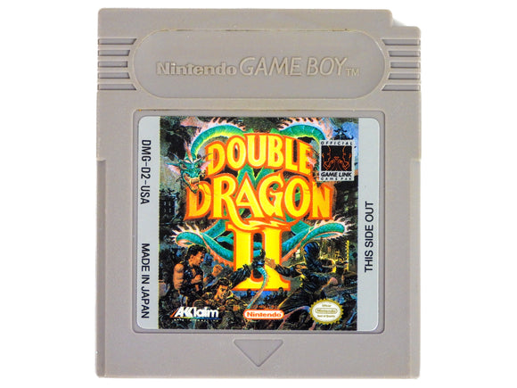 Double Dragon II 2 The Revenge (Game Boy)