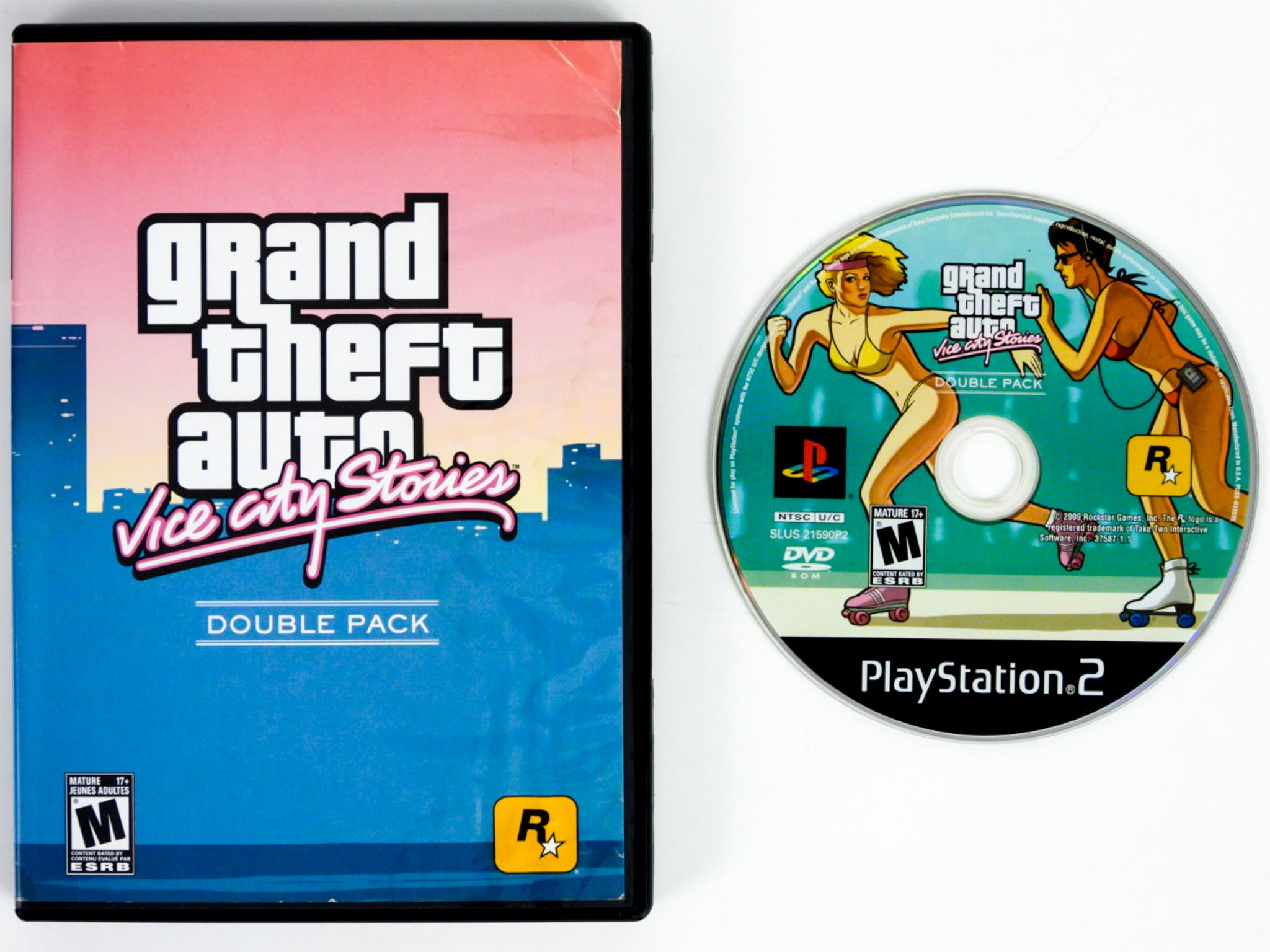 Pack Console PS2 GTA Vice City PES 2 PAL Sony PlayStation 2 Pack Console PS2 GTA Vice City PES 2 PAL Sony PlayStation 2