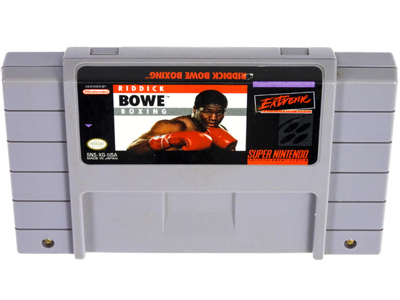 Riddick Bowe Boxing (Super Nintendo / SNES)