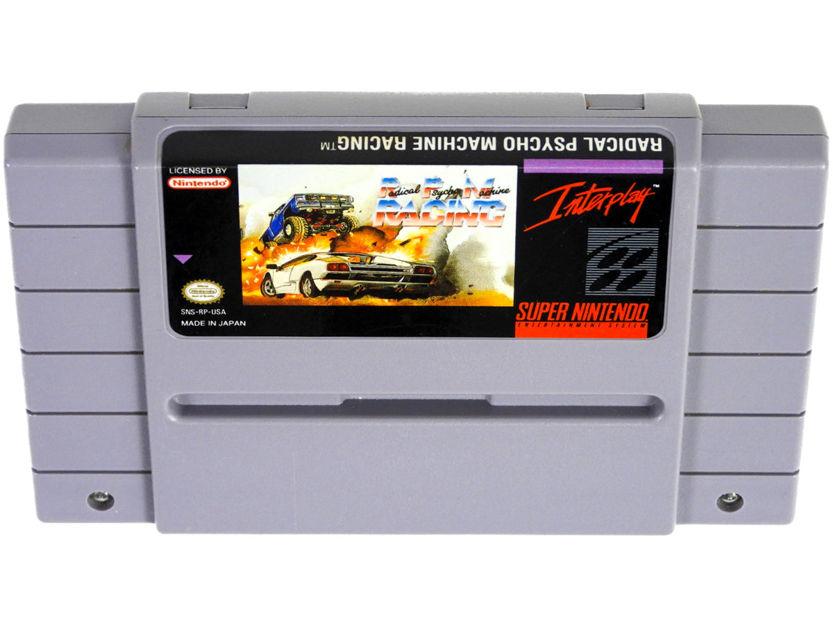 Rpm Racing Nintendo Radical Psycho Machine RPM Racing (Super Nintendo / SNES) – Retro MTL