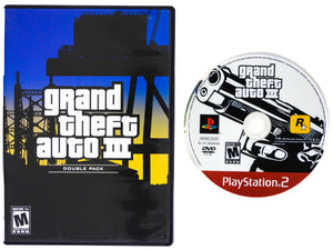 Grand Theft Auto III 3 Double Pack [Greatest Hits] (Playstation 2 / PS2)