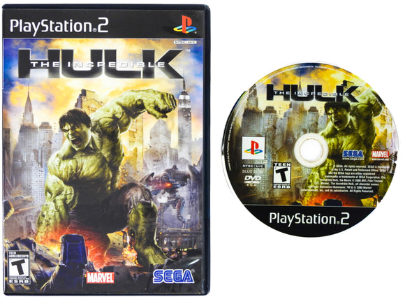 THE Hulk Incroyable Sony Ps2 Playstation 2 Pal - Original Complet THE Hulk Incroyable Sony Ps2 Playstation 2 Pal - Original Complet