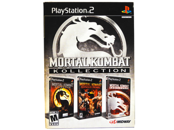 Mortal Kombat: Kollection (Playstation 2 / PS2)