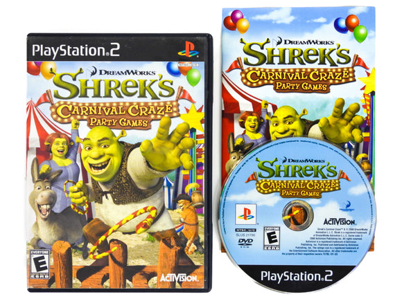 Shrek's Carnival Craze (Playstation 2 / PS2)