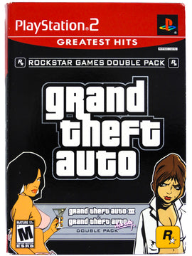 Grand Theft Auto Double Pack [Greatest Hits] (PlayStation 2 / PS2)