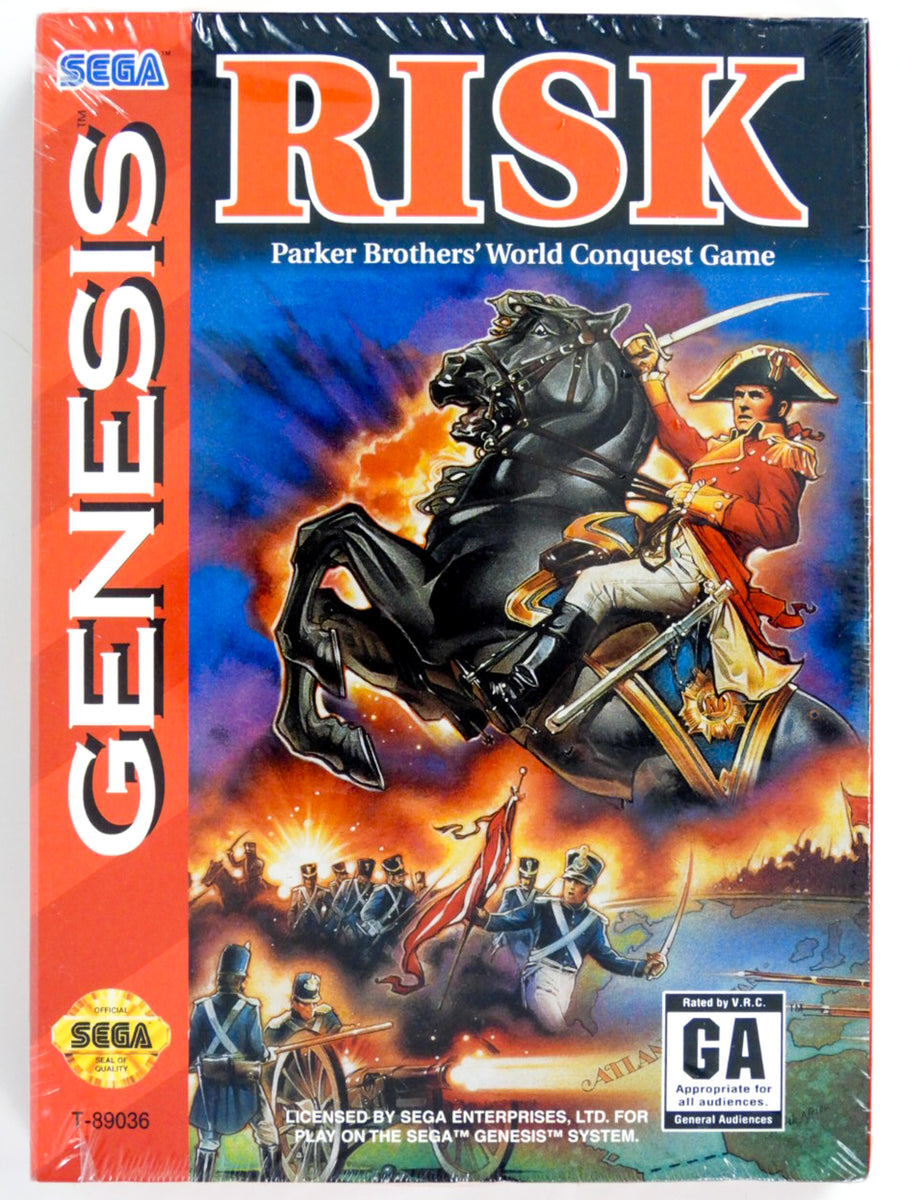 Risk [Cardboard Box] (Sega Genesis) – RetroMTL