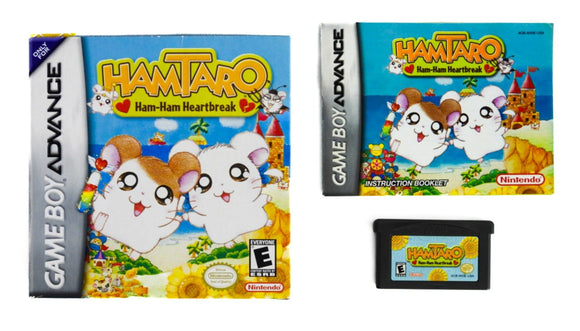 Hamtaro Ham Ham Heartbreak (Game Boy Advance / GBA)