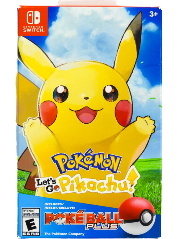 Pokemon Let's Go Pikachu [Poke Ball Plus Pack] (Nintendo Switch)