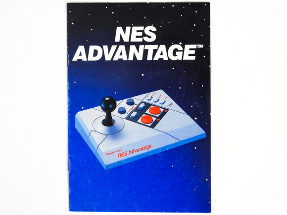 NES Advantage Controller Instruction Manual [Manual] (Nintendo / NES)