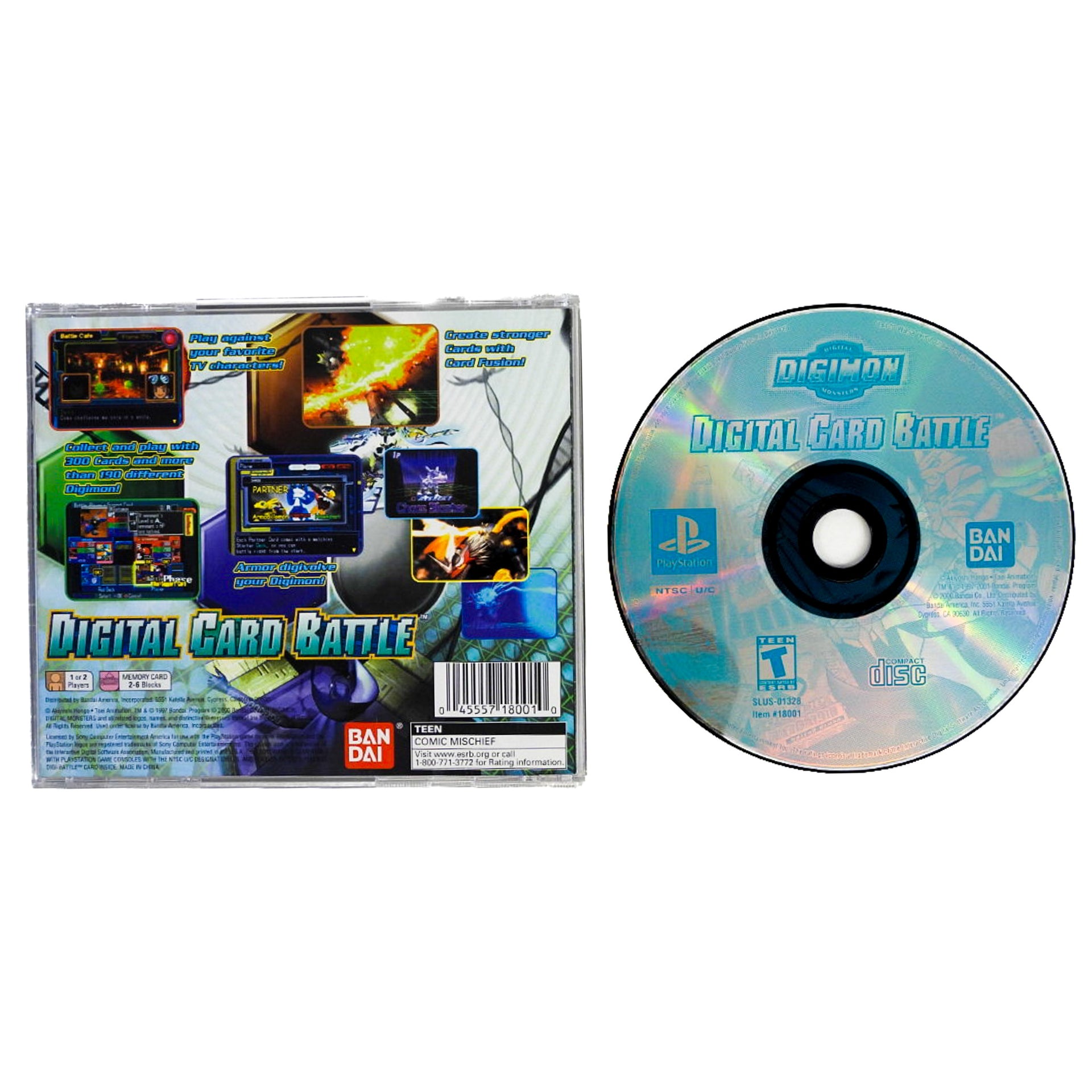 Digimon Digital Card Battle (PlayStation / PS1) – Retro MTL