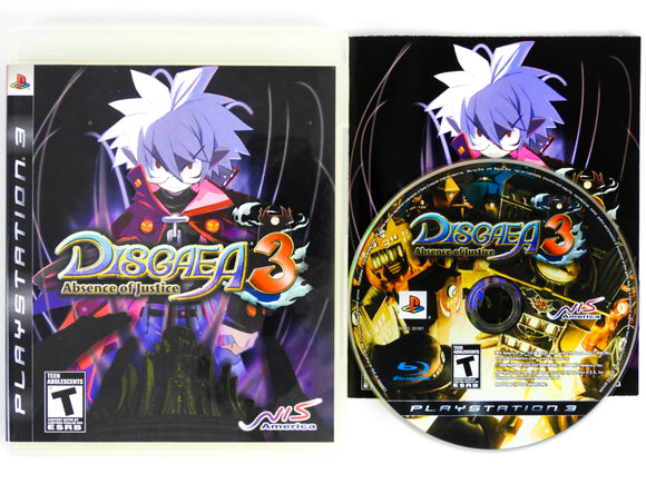 Disgaea 3 Absense Of Justice (Playstation 3 / PS3)