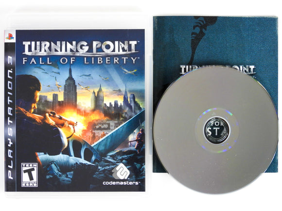 Turning Point Fall Of Liberty (Playstation 3 / PS3)