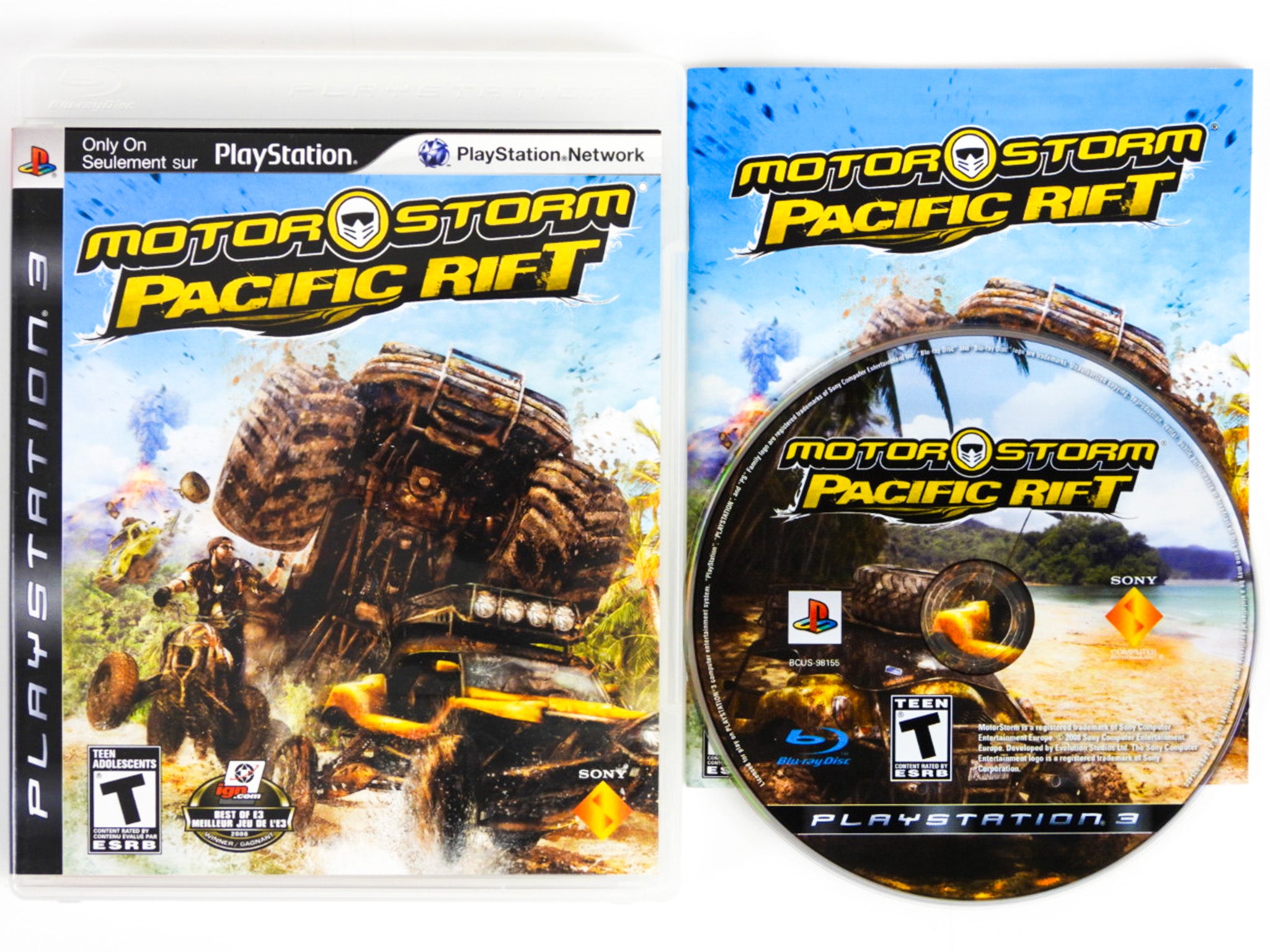 MotorStorm: Pacific Rift (PlayStation 3 / PS3) – Retro MTL