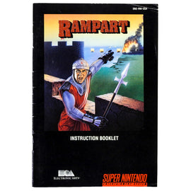 Rampart [Manual] (Super Nintendo / SNES)