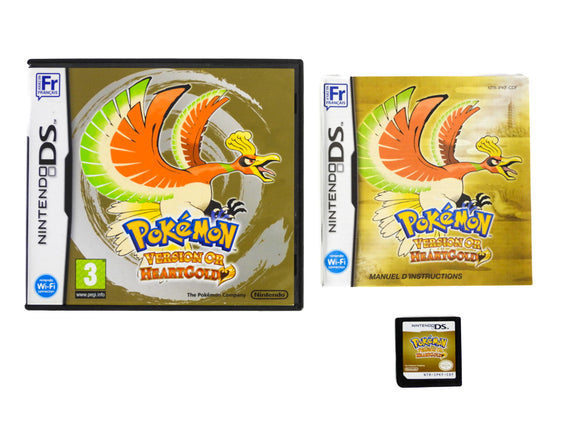 Pokemon HeartGold Version [Not For Resale] [French Version] [PAL] (Nintendo DS)