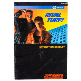 Rival Turf [Manual] (Super Nintendo / SNES)