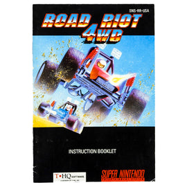 Road Riot 4WD [Manual] (Super Nintendo / SNES)
