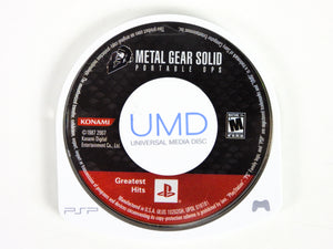 Metal Gear Solid Portable Ops [Greatest Hits] (Playstation Portable / PSP)